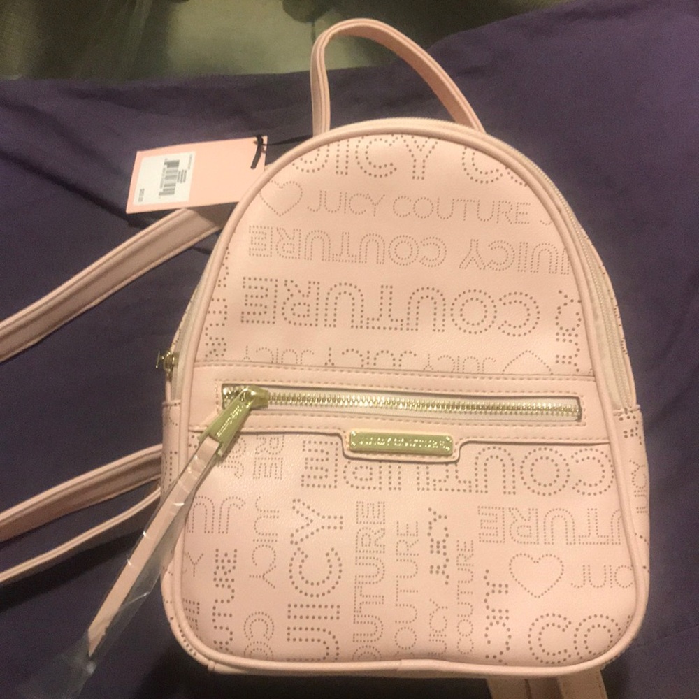 Light Pink Juicy couture backpack